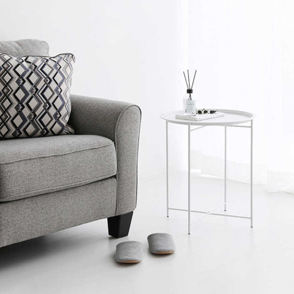 FLENCE 460 사이드테이블 화이트 9822.4247
