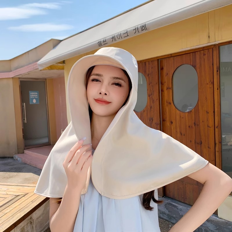 얼굴햇빛가리개모자 햇빛가리는 여름작업모자 창넓은 농사 자외선완벽차단 가림 캐디 썬캡 - 상세 이미지 5
