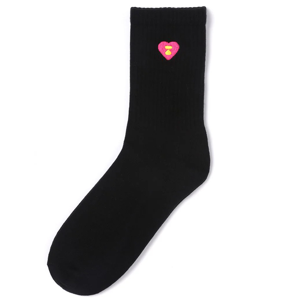 베이프 우먼즈 양말 RIBBED LOGO SOCKS CK20-284-004 - 메인 이미지