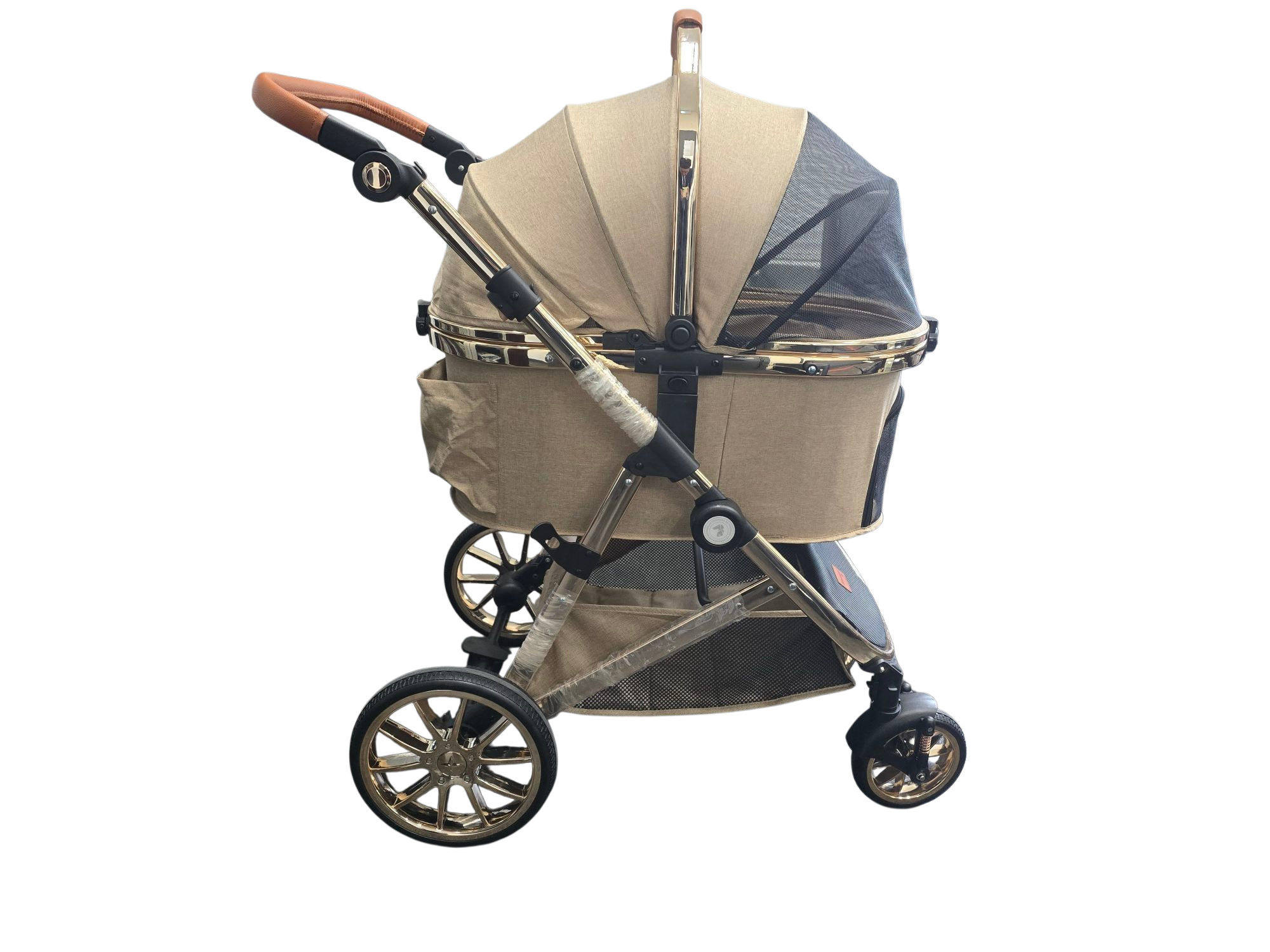 펫신져 프리미엄 캐리어 분리형 접이식 반려동물 유모차 강아지 개모차