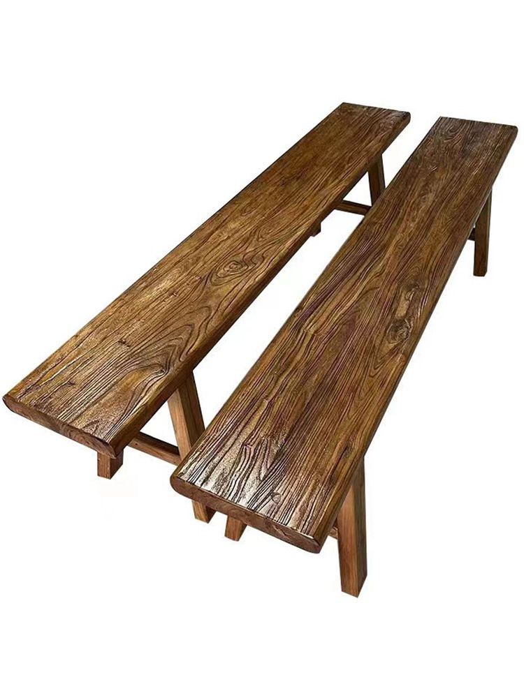 롱스툴 인테리어 벤치 고재벤치 우드 야외고목의자 카페 옛날 50x26x45 - 상품 이미지