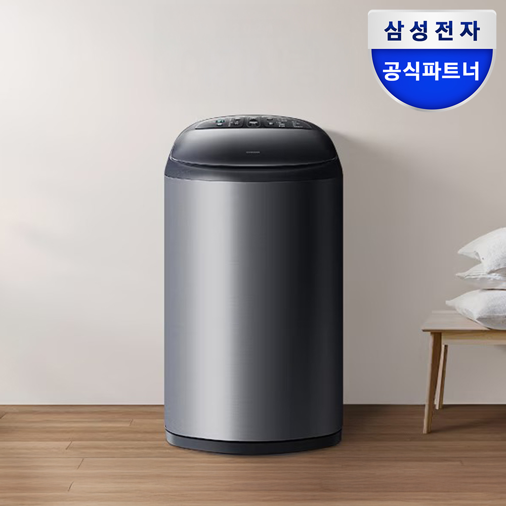삼성 아가사랑 미니 세탁기 3kg 블랙캐비어 WA30DG2120BV - 상품 이미지
