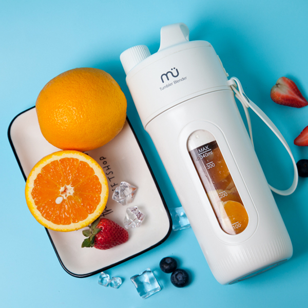 [THE MU] 무선 믹서기 텀블러 휴대용 미니 믹서 블렌더 단백질 쉐이크 쥬스 MU-SF001MT