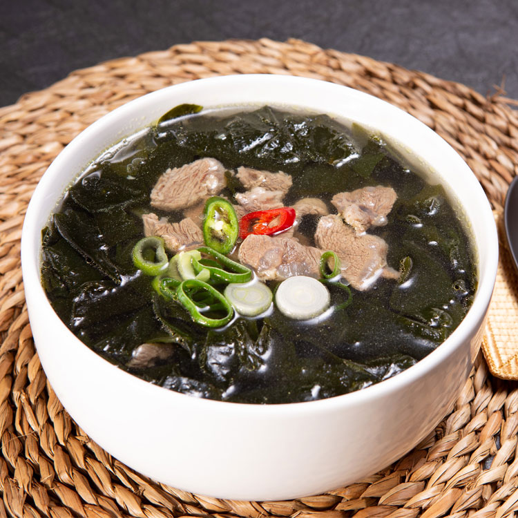 캠핑 글램핑 낚시 간편식 밀키트 맛집 한우미역국 1kg [2 - 3인분]