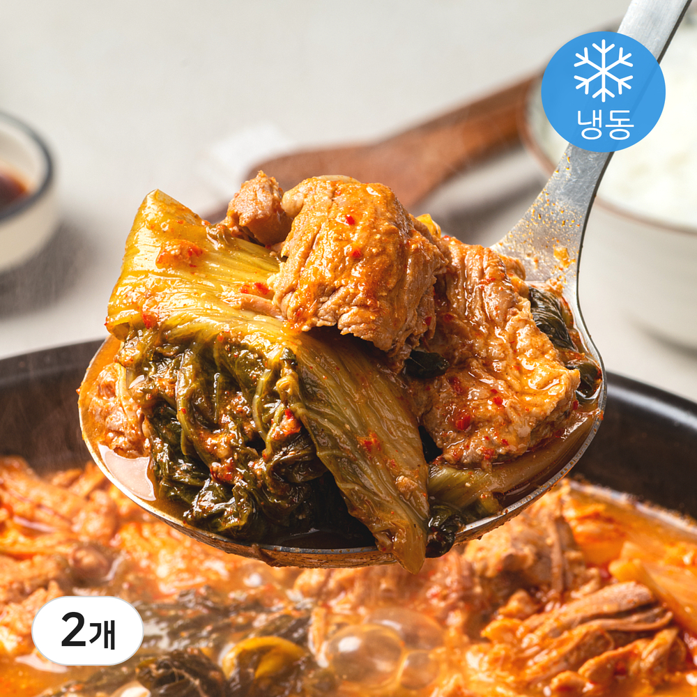 시래기 우거지 해장국 뼈없는 순살 감자탕 1kg 2개