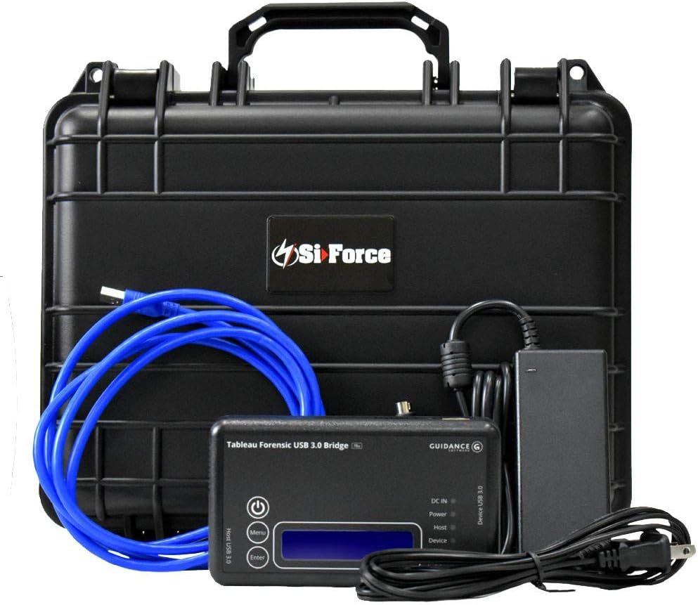 SiForce 포렌식 USB3.0 브리지 데이터복구 TK8U 휴대용케이스포함 : 더봄31