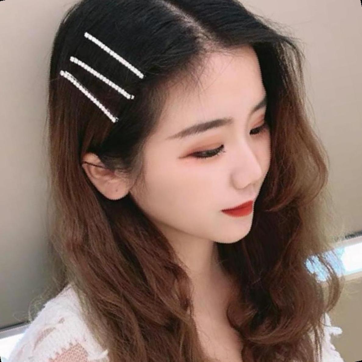 크리스탈 큐빅 헤어핀 올림머리 고정 반짝이는 머리 : 선진물산ENC