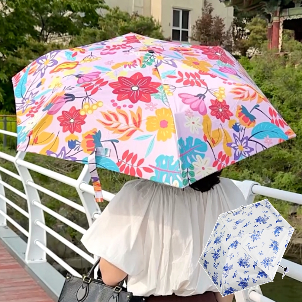 벨루아체 한뼘 양우산 1+1 우양산 자외선차단 초경량 예쁜 가벼운 미니 양산