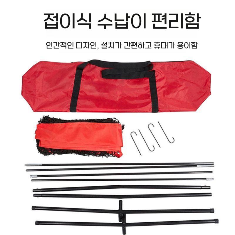 야구연습 피칭망 배팅 훈련 타격망 휴대용 야구 연습장 네트 단품 (110x15x15cm) - 상세 이미지 3