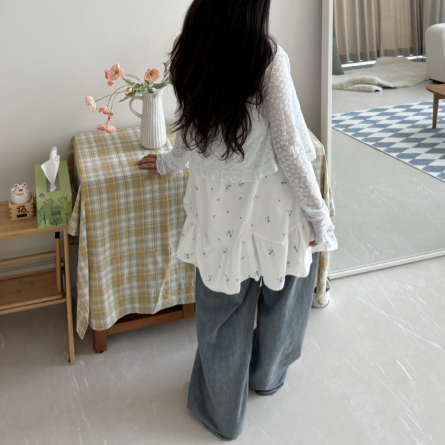 여름 휴양지 바캉스 여행 슬리브리스 뷔스티에 미니 원피스 - 상세 이미지 5