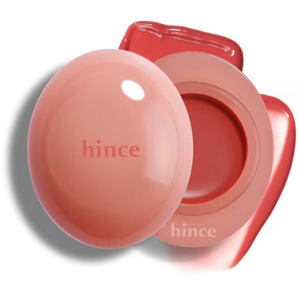 HINCE 로우 글로우 듀이 볼 - 틴트 립밤, 젤리 글로스 글로우, 샤인 앤 하이드레이션, 립 블러쉬 멀티사용, 비건, 3.4g(0.12온스) (13가지 색상)... 