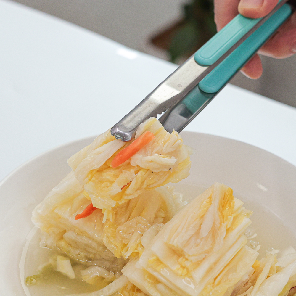 백김치 주문 국산 안매운김치 전라도 맛있는 무조미료 1kg+1kg 레시피 맛집 - 상세 이미지 4