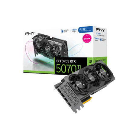 PNY 지포스 RTX 5070 Ti OC D7 16GB Triple Fan STCOM