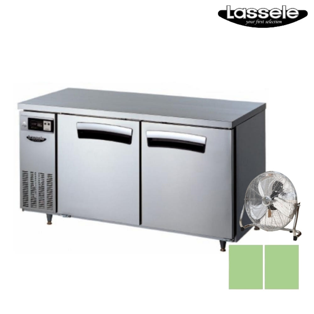 카페 베이커리 번팬 냉장테이블 1500 업소용 2구 테이블냉장고 : 신일N위시웨이