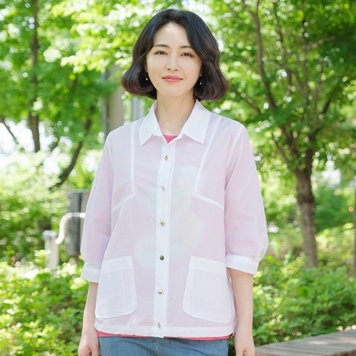 엄마옷 조이마담 J3341 스트링 아이스 자켓 중년여성의류 - 상품 이미지