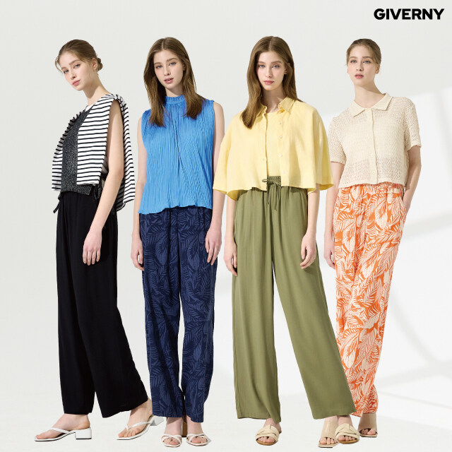 (방송최저가!39,900원!)25SS 지베르니 아이스 인견 팬츠 4종 - 상품 이미지