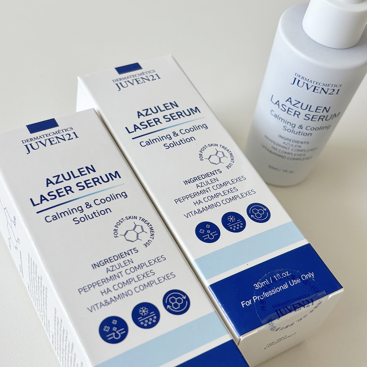 [본사정품] 쥬벤21 세럼 아줄렌  카밍 부스터 30ml - 상세 이미지 4