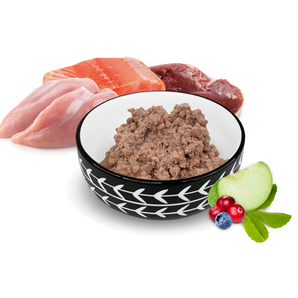 보레알 캣 그레인프리 고양이주식캔 치킨+연어+오리, 369g, 1개 - 상세 이미지 2