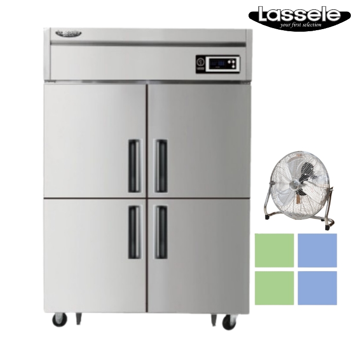 1등급업소용냉장고 카페 식당 4구 45박스 냉장냉동고 1045L