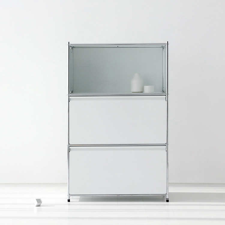 심플리  수납장 SG473 770x400x1200mm, 3단, 화이트 7511.3736 이미지 8