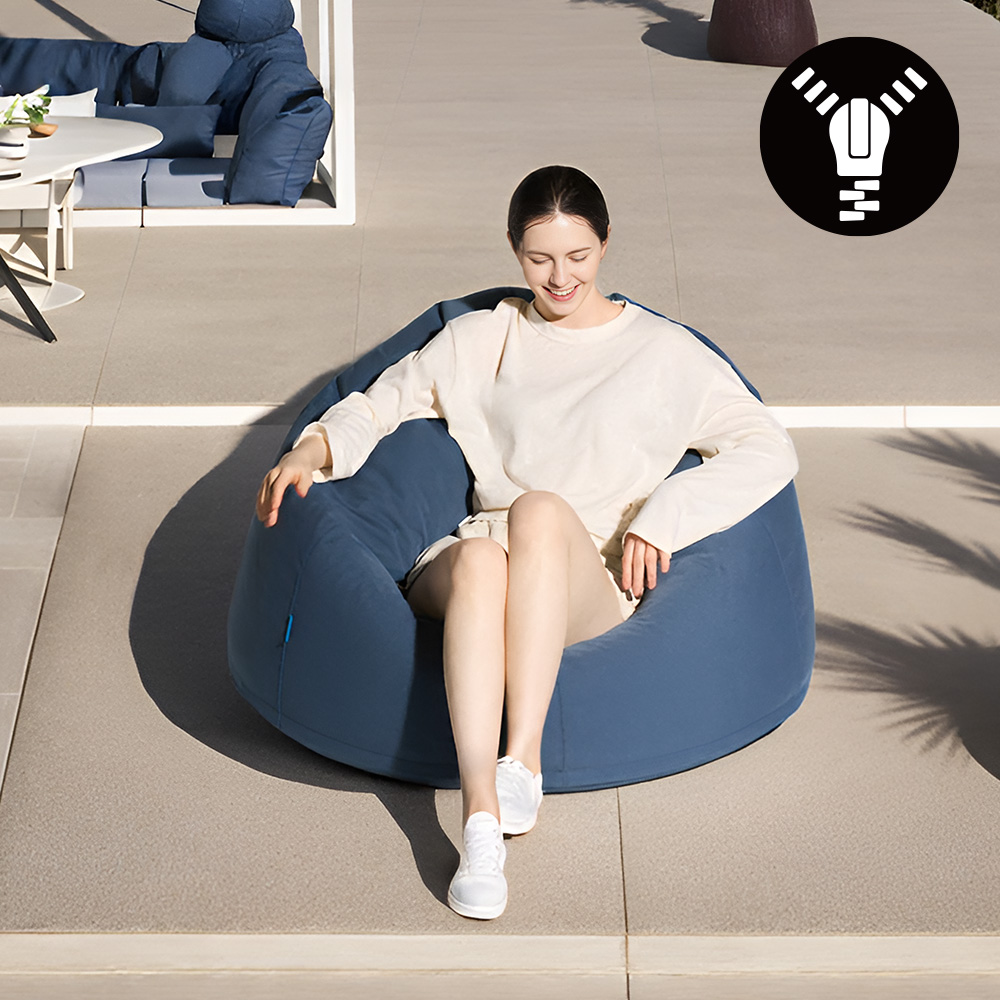 [빈백 환승 기획전] 폴리몰리 904P 겉+속 커버 세트  실내외 겸용 (애니웨어 컬렉션) / 충전재 불포함