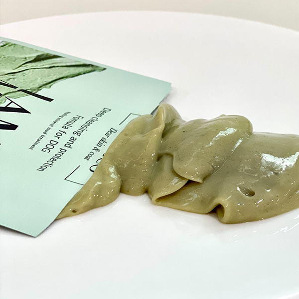 강아지 아이엠 천연 머드팩비누 마사지 저자극 팩 피부개선 그린, 50g, 3개 - 상세 이미지 5