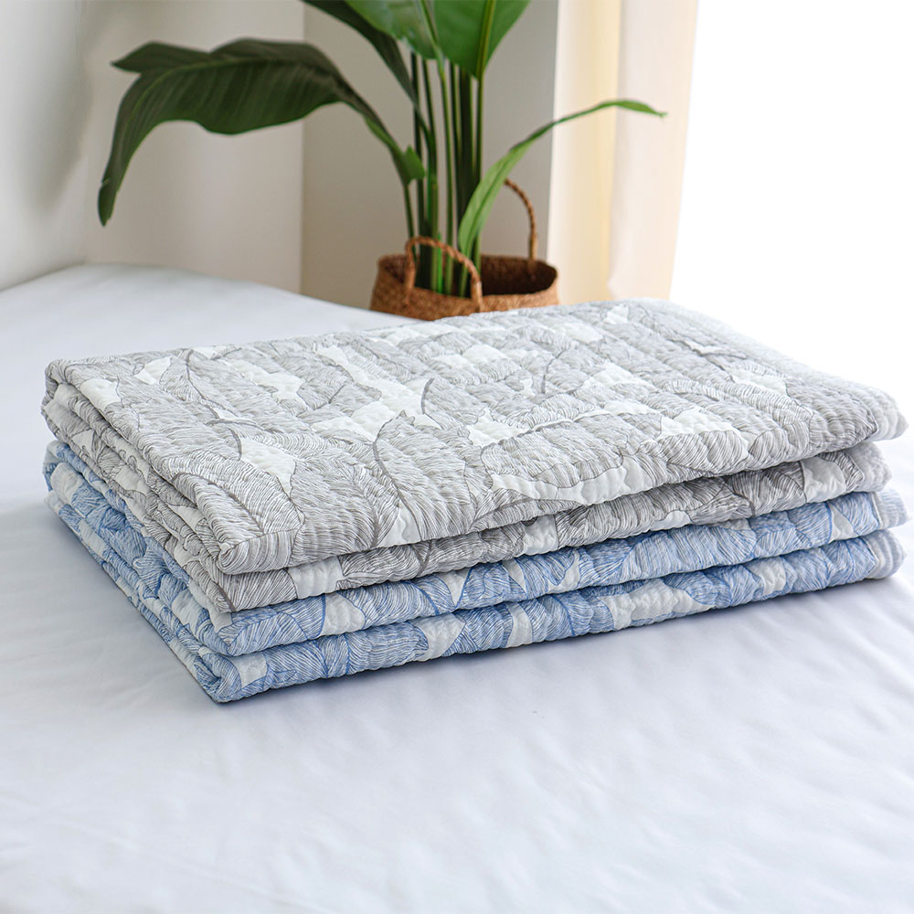 아르떼베딩 리프 여름 시원한 침대패드 매트리스 시어서커 이불 패드 SS