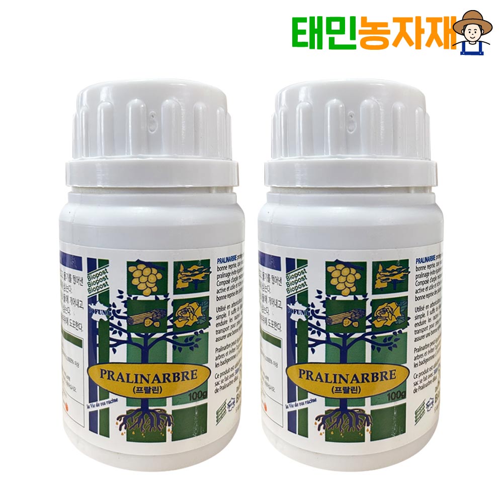 프랄린 파우더 100gx2개입 프랑스산 뿌리발근제 루팅파우더 가루 발근제 촉진제 삽목삽수 - 상품 이미지