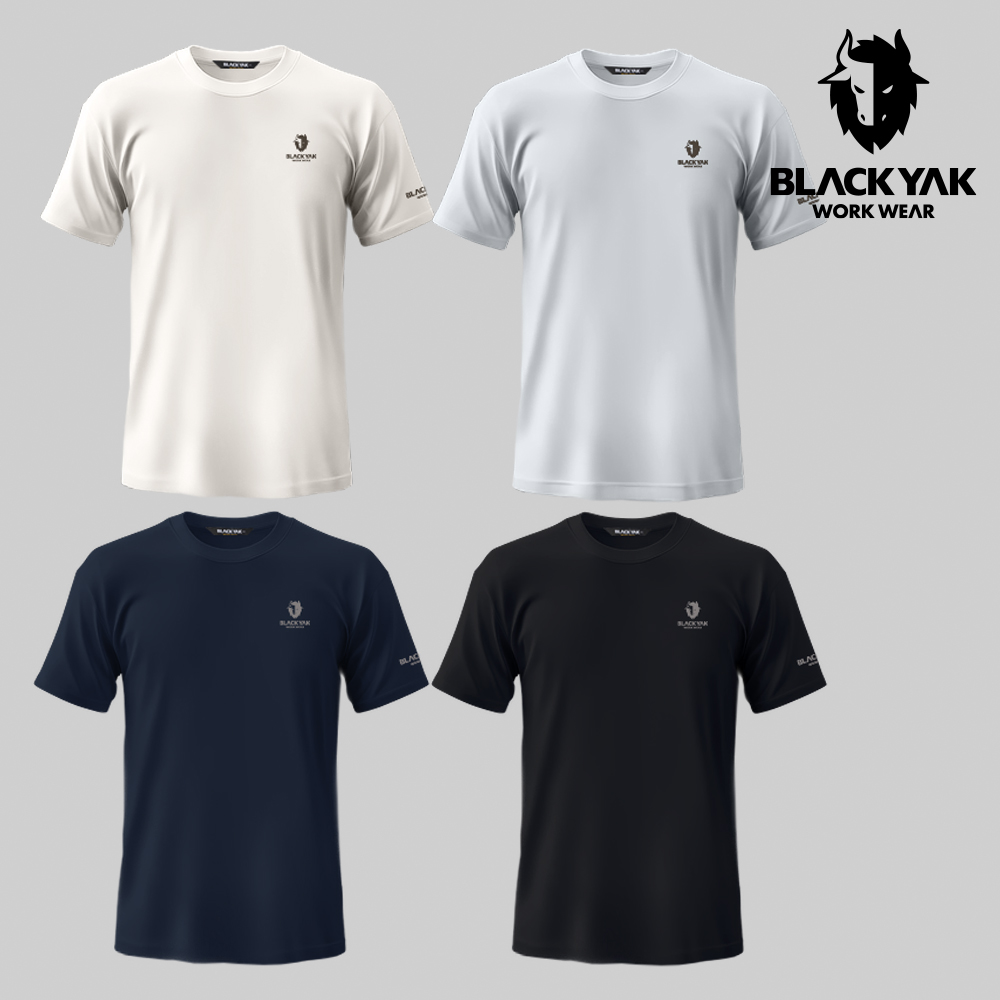 블랙야크 남자 기능성 반팔 쿨 티셔츠 냉감 쿨링 쿨티 에어로쿨 워크웨어 - 상세 이미지 4