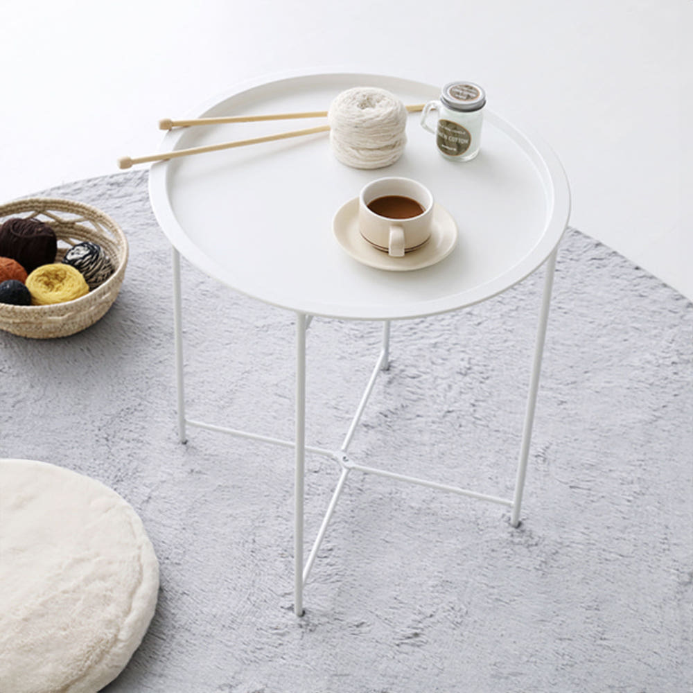 FLENCE 460 사이드테이블 화이트 9822.4247