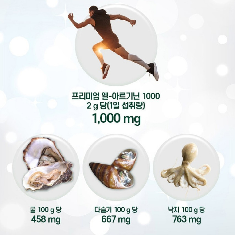 대웅생명과학 프리미엄 엘 아르기닌 1000 시투룰린 시트룰린 활력 발력 60정, 3개 이미지 7