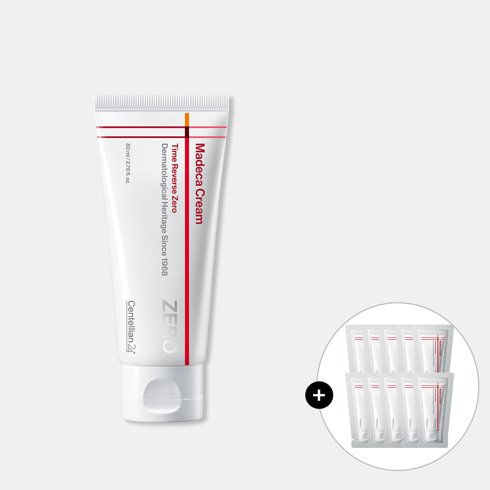 동국제약 센텔리안24 마데카크림 타임리버스 제로 80ml x 1개 /병풀 시카 테카(TECA) 히알루론산 성분으로 수분, 보습, 미백, 탄력에 도움 시즌7 - 상세 이미지 3