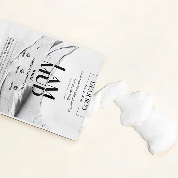 강아지 아이엠 천연 머드팩비누 마사지 저자극 팩 수분공급 화이트, 50g, 3개 - 상세 이미지 2
