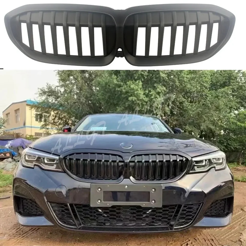 BMW 3 시리즈 320i 325i 330i M340i G20 G21 G28 19-22 전면 중앙 그릴 스포츠 교체 ABS 호환 : 아자mall