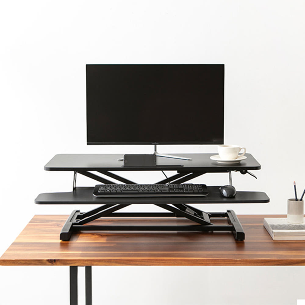 스마트리프트 수동 높이조절 모션데스크 910x680x500mm, 화이트 2881.6037