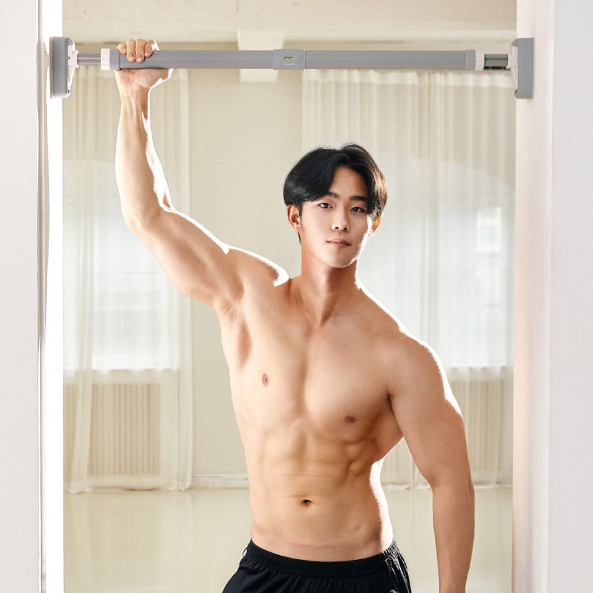 엑사이더 문틀 철봉 보스엑스 턱걸이 풀업바 운동 친업 홈트 단축 치닝디핑 가정용 사진 1