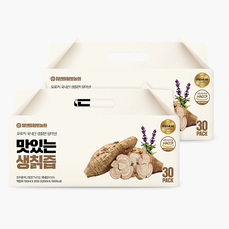 참앤들황토농원 맛있는 칡즙 100ml 30포, 2개