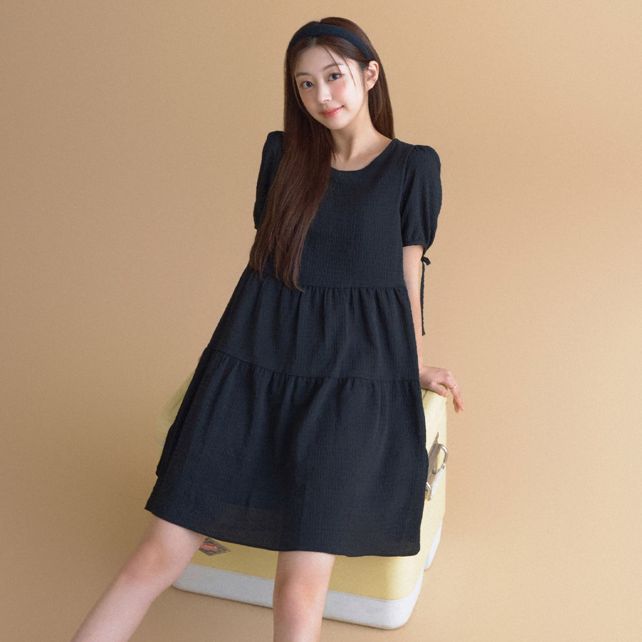 [N배송] 로엠 라운드넥 캉캉 원피스 RMOWE37R99 이미지 2