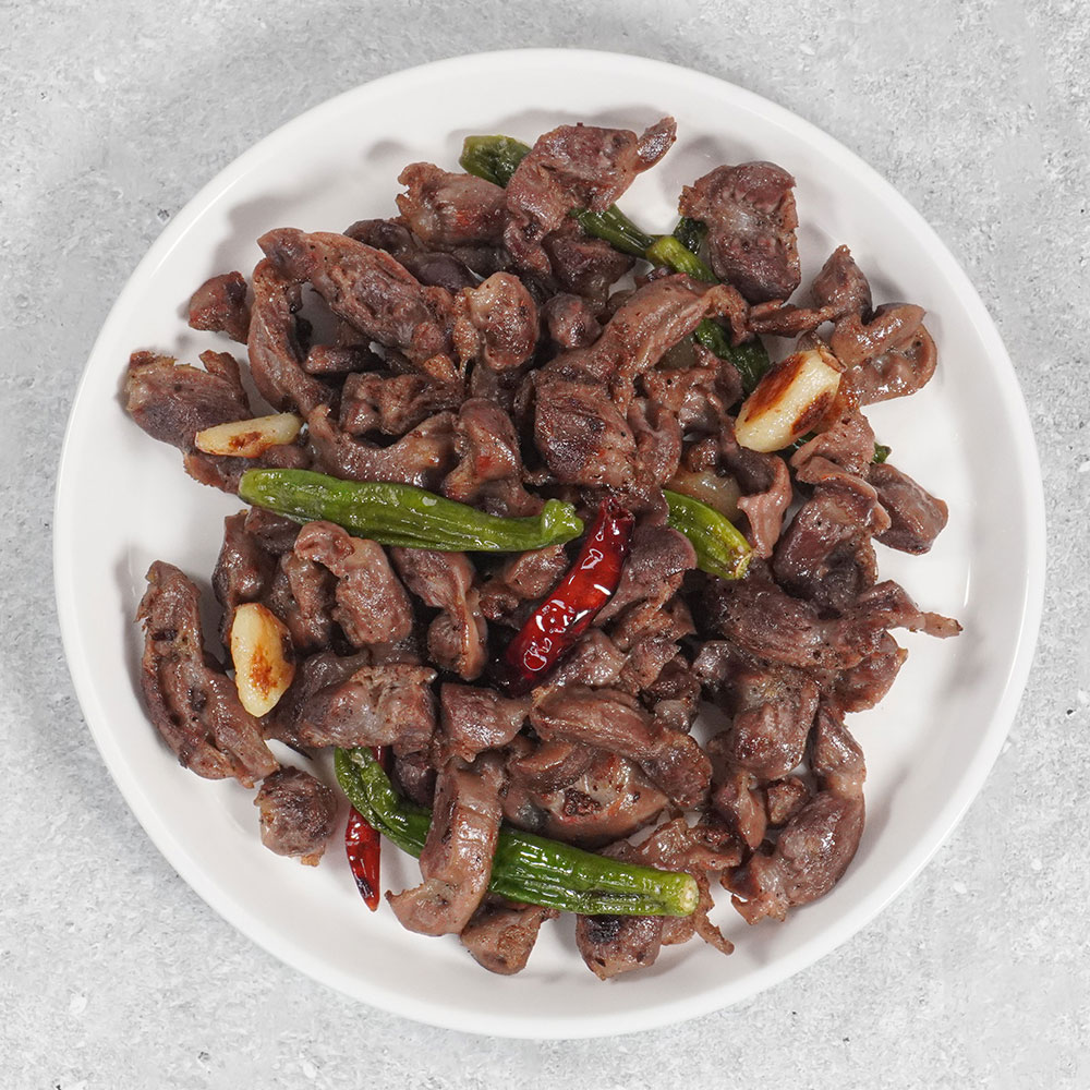 마시또잇 통마늘 닭똥집 볶음 200g 닭근위 모래집볶음 이미지 1