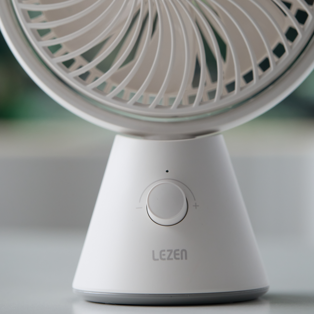 르젠 디자인 무선 저소음 BLDC 탁상용 모아르 선풍기 LZEF-ODK20 - 상세 이미지 5