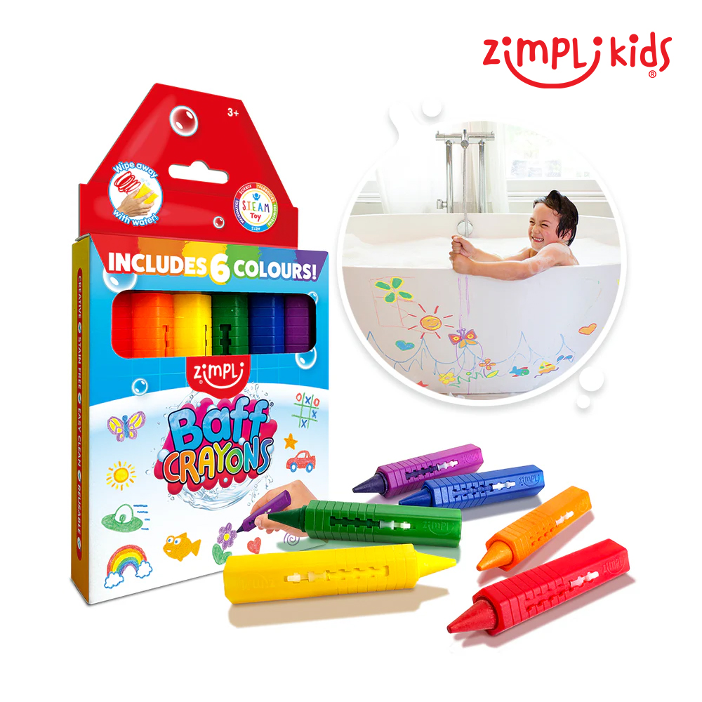 짐플리키즈 유아 목욕 놀이 바프 크레용 7064