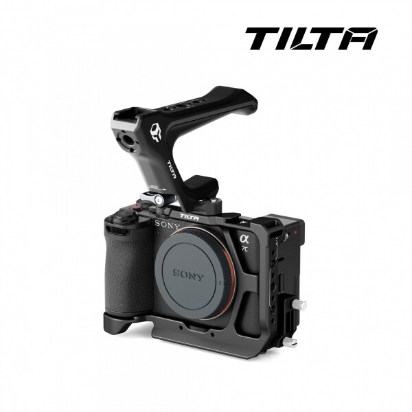TILTA Sony A7C II / A7C R 하프 케이지 탑핸들 키트 블랙 TA-T60-B-B