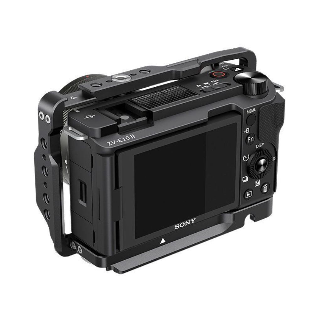 Sony ZV-E10 2세대 메탈 카메라 보호 토끼 케이지 확장 수직 삼각대 받침대 - 상품 이미지