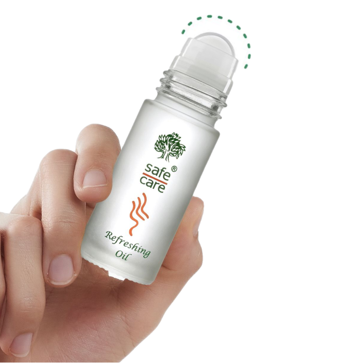 세이프케어 잠깨는 아로마오일 롤온 멘톨 시트러스 잠꺰 오일 30ml 이미지 2