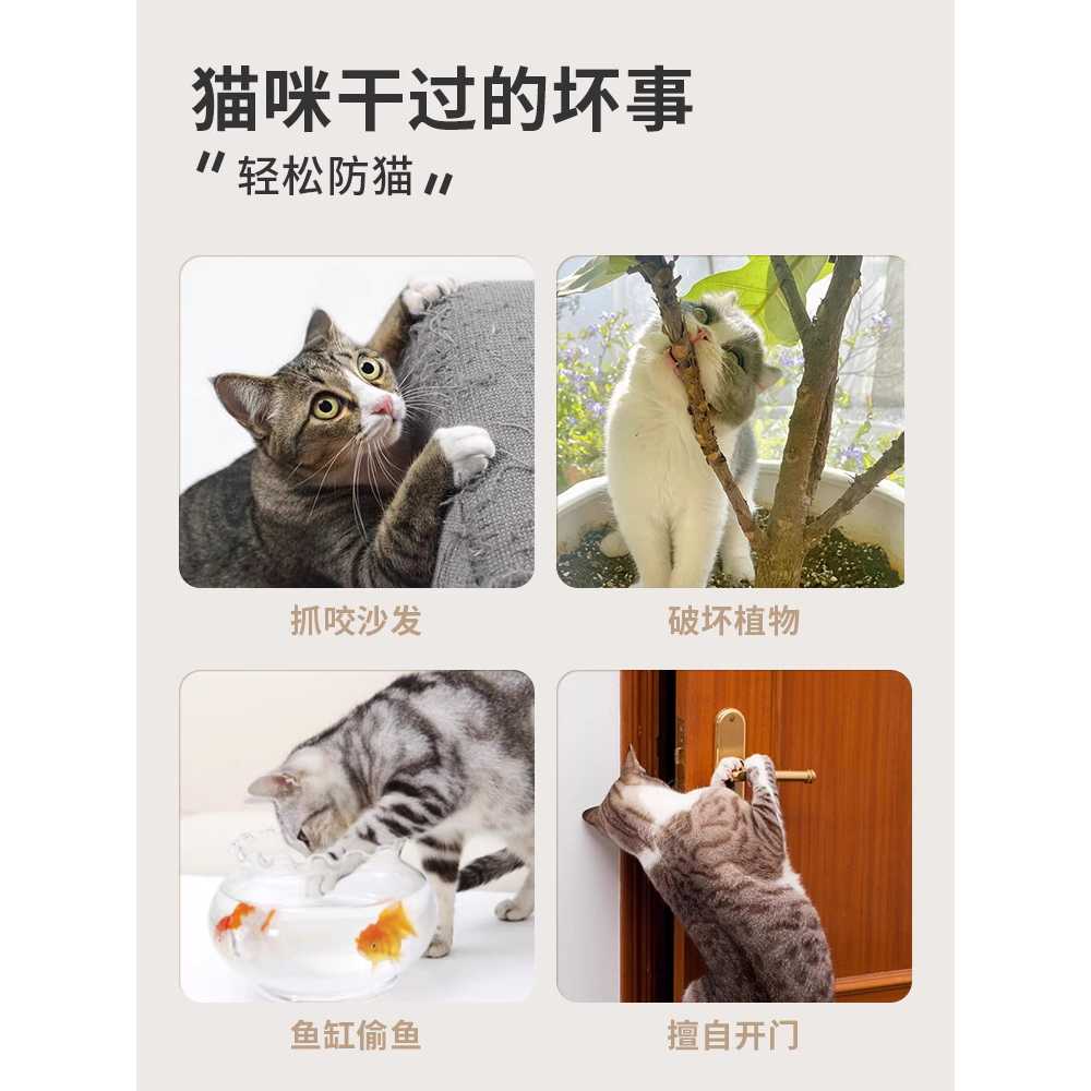 고양이 퇴치매트 길고양이 접근방지 패드 화단 텃밭 49x13cm 10개 - 상세 이미지 2