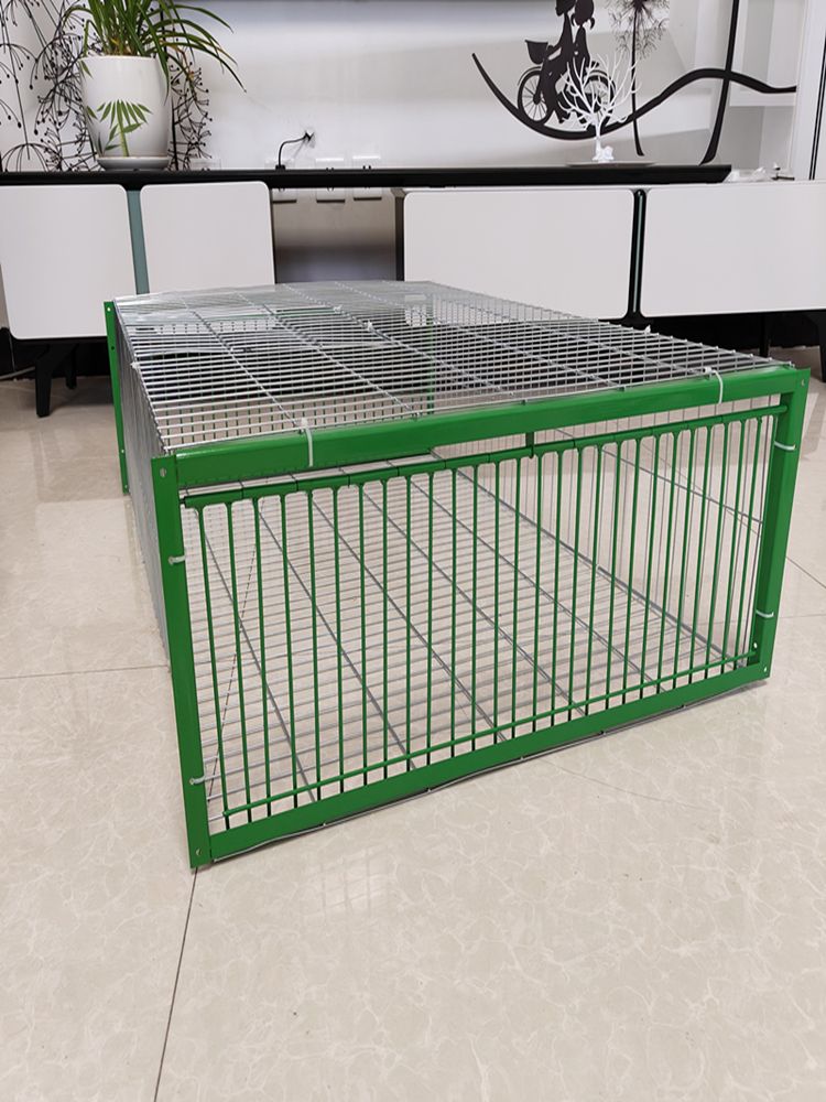 참새 덫 비둘기망 새 조류 트랩 케이지 까치 포획기 60x60x50cm 입구 4개 화이트 - 상세 이미지 5