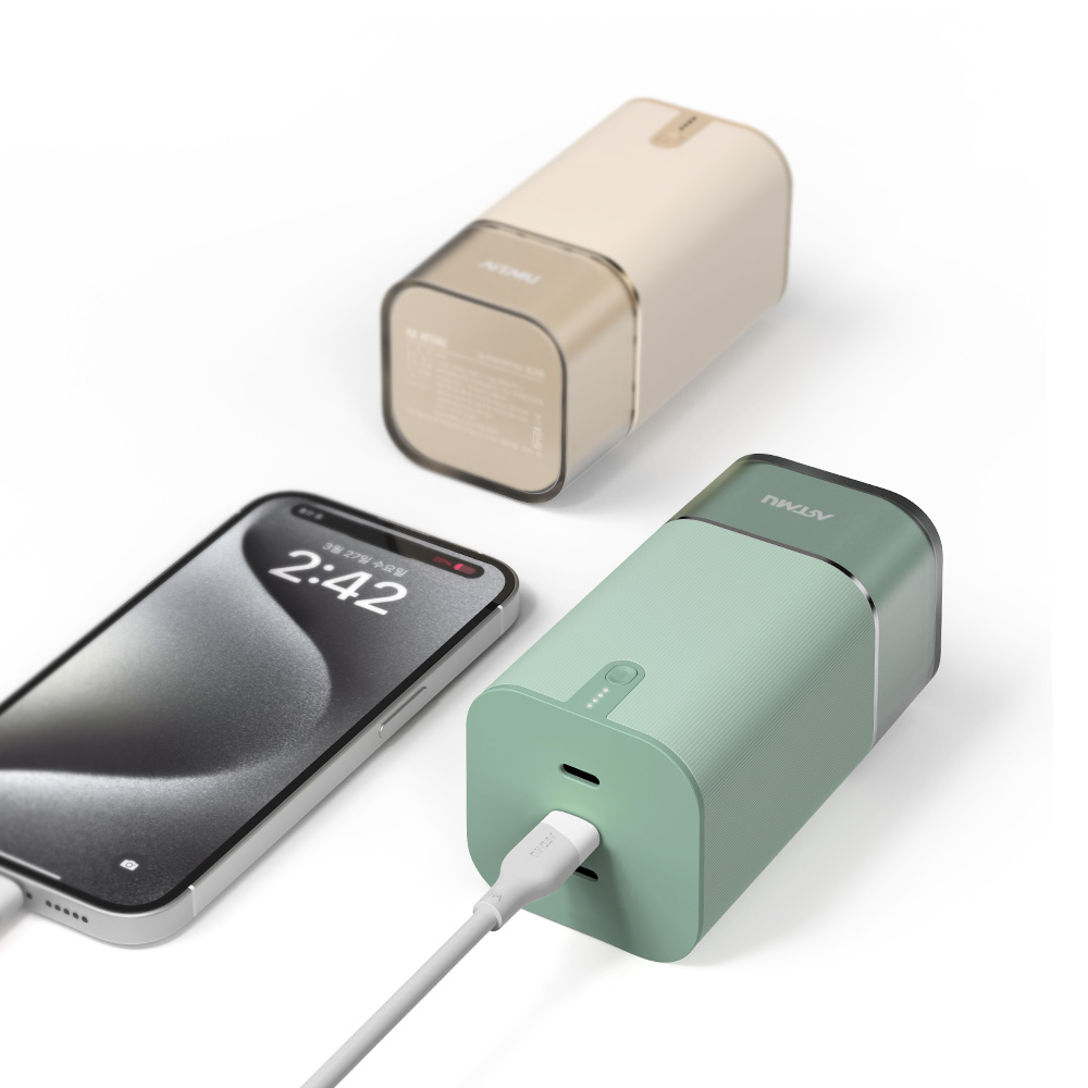PD 30W PPS 초고속충전 보조배터리 20000mAh IB320 민트 - 상세 이미지 3