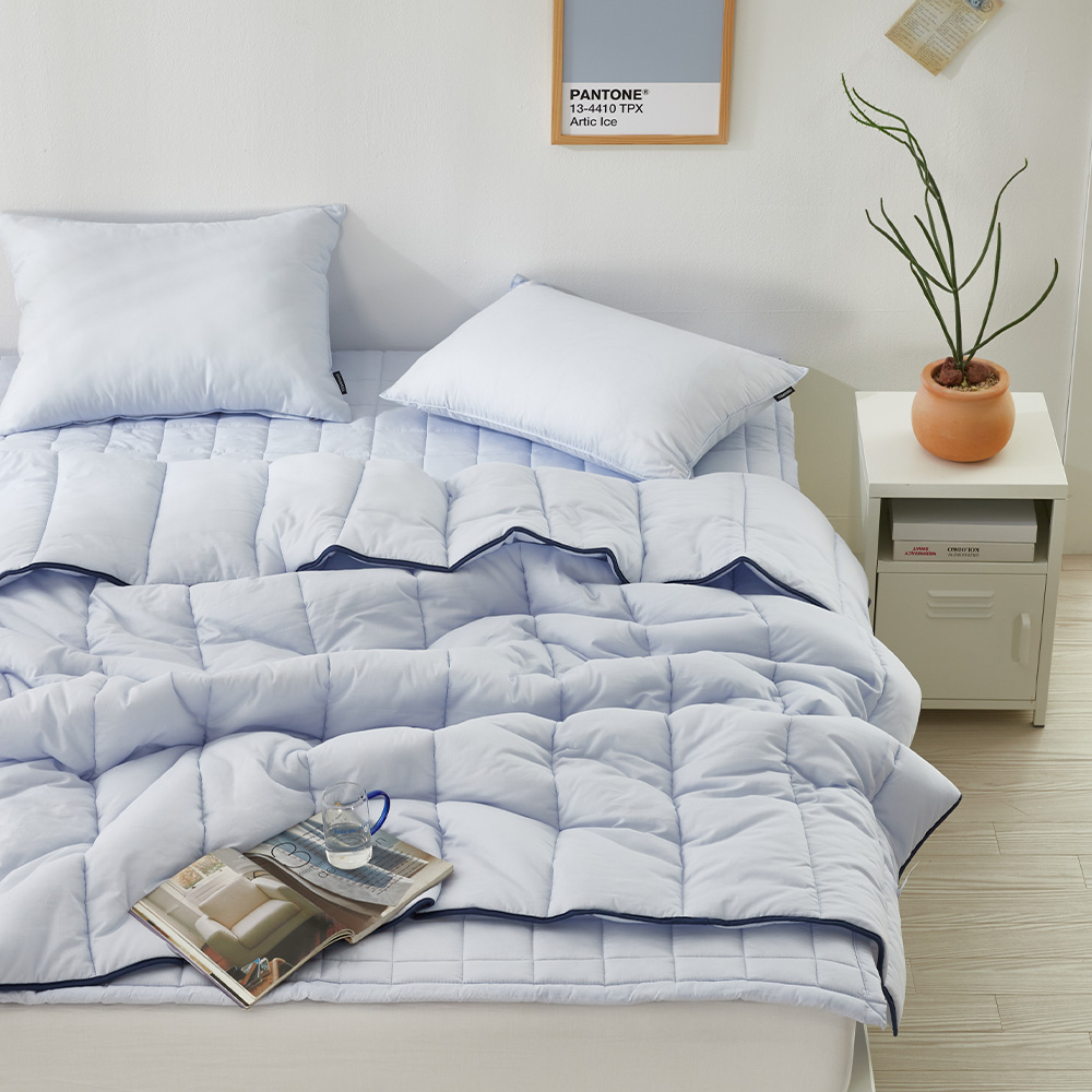 고밀도 60수 순면100 아사이불 먼지없는 사계절 봄 이브자리 차렵 이불 SS