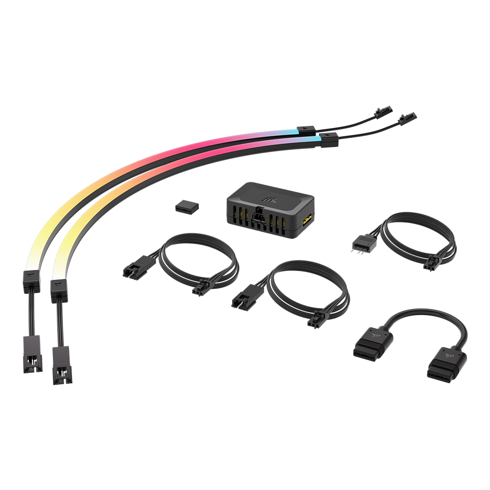 [클리어런스] 커세어 iCUE LINK Aurora RGB Light Strips 오로라 RGB 스트립 - 상세 이미지 4