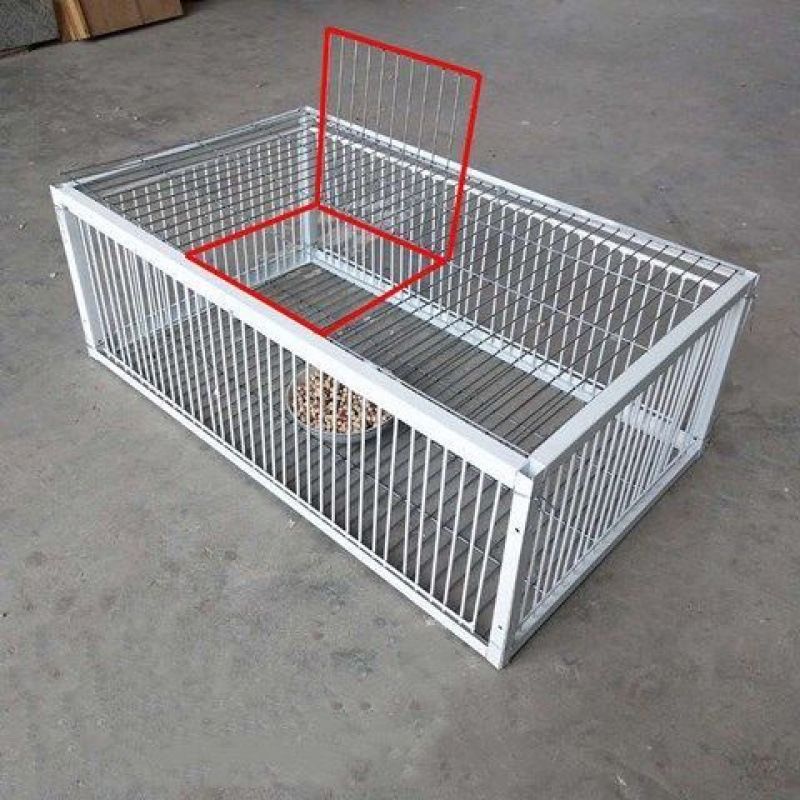 비둘기 포획기 까마귀 참새 퇴치 철망 새덫 케이지 90x40x26cm / 입구 2개 철제 - 상세 이미지 4